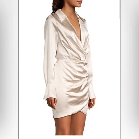 Bella Satin Minidress  from Line&Dot (Saks Fifth Avenue)- BRAND NEW - Picture 3 of 8